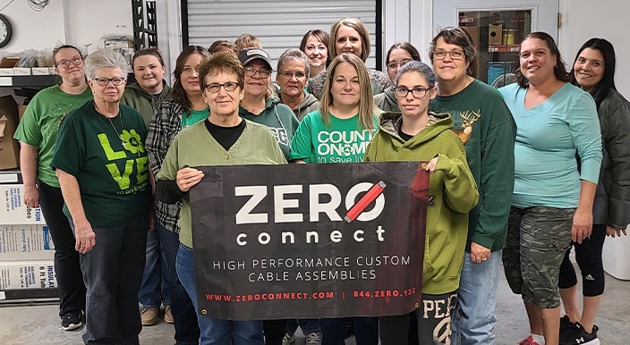 zero connect group photo