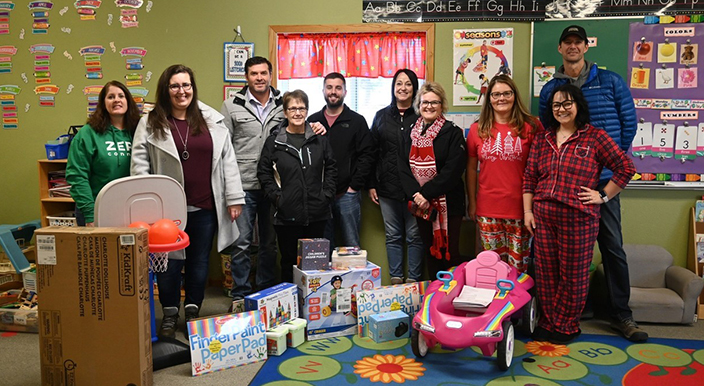 Zero Connect Cares Classroom Donation